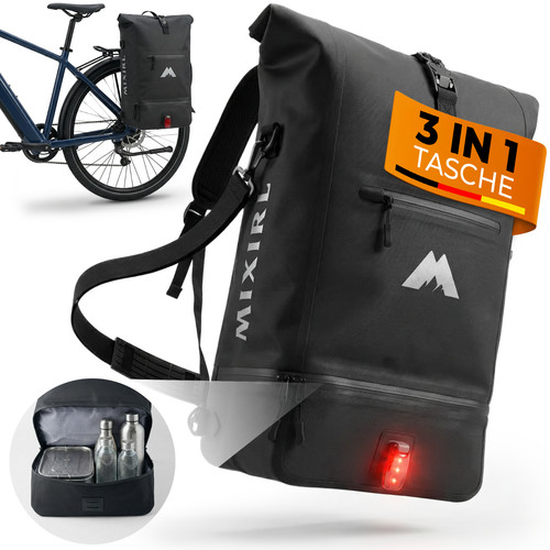 3in1 fahrradtasche rucksack - fahrradtasche,