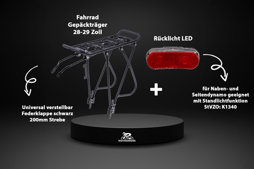 Fahrrad alu gepäckträger - fahrrad,